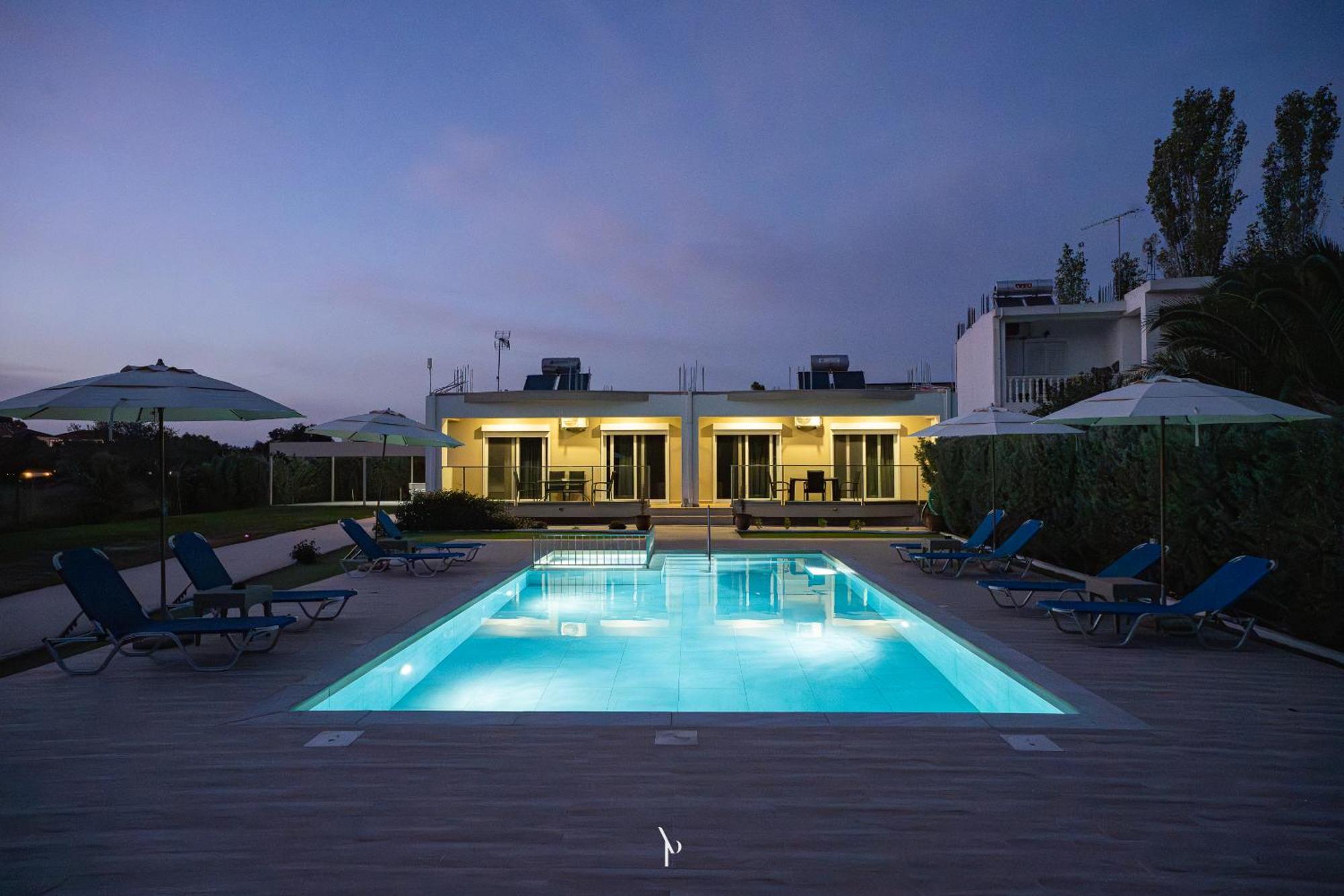 Nancy'S Budget Villa With Pool & Jacuzzi By "Elite" Laganas Exterior foto